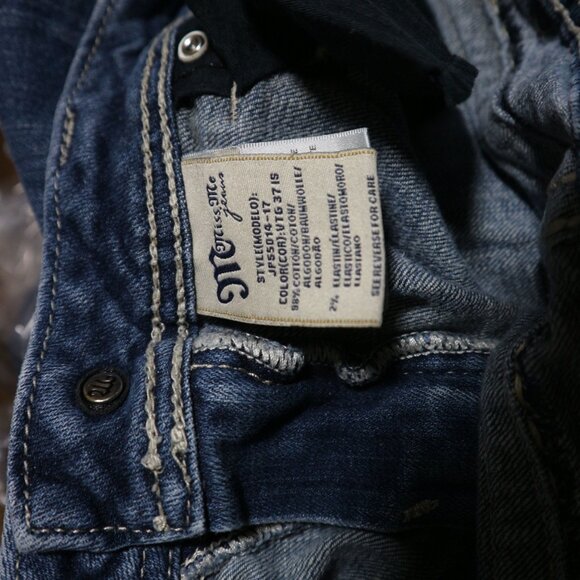 Miss Me Mid Rise Bootcut Denim Jeans Womens 32 JP55014-17 - Picture 7 of 7